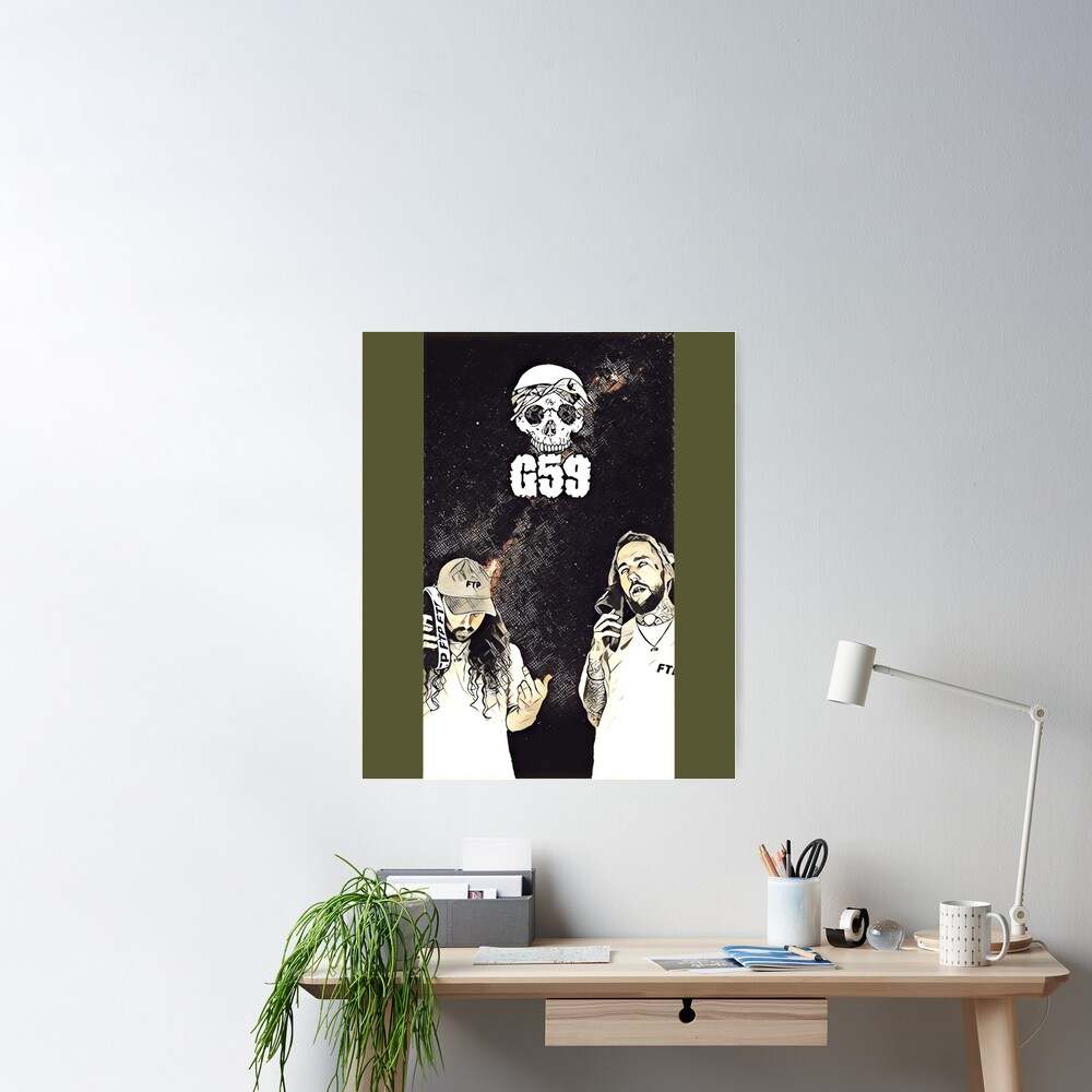 Suicideboys G59 Space Artwork Classic Poster Posters