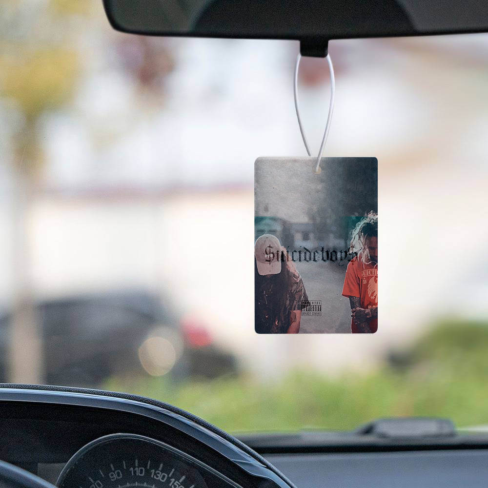 Suicide Boys Car Air Freshener Car Hanging Accessoires Gifts for Suicide Boys Fans SuicideBoys Essential Air Freshener