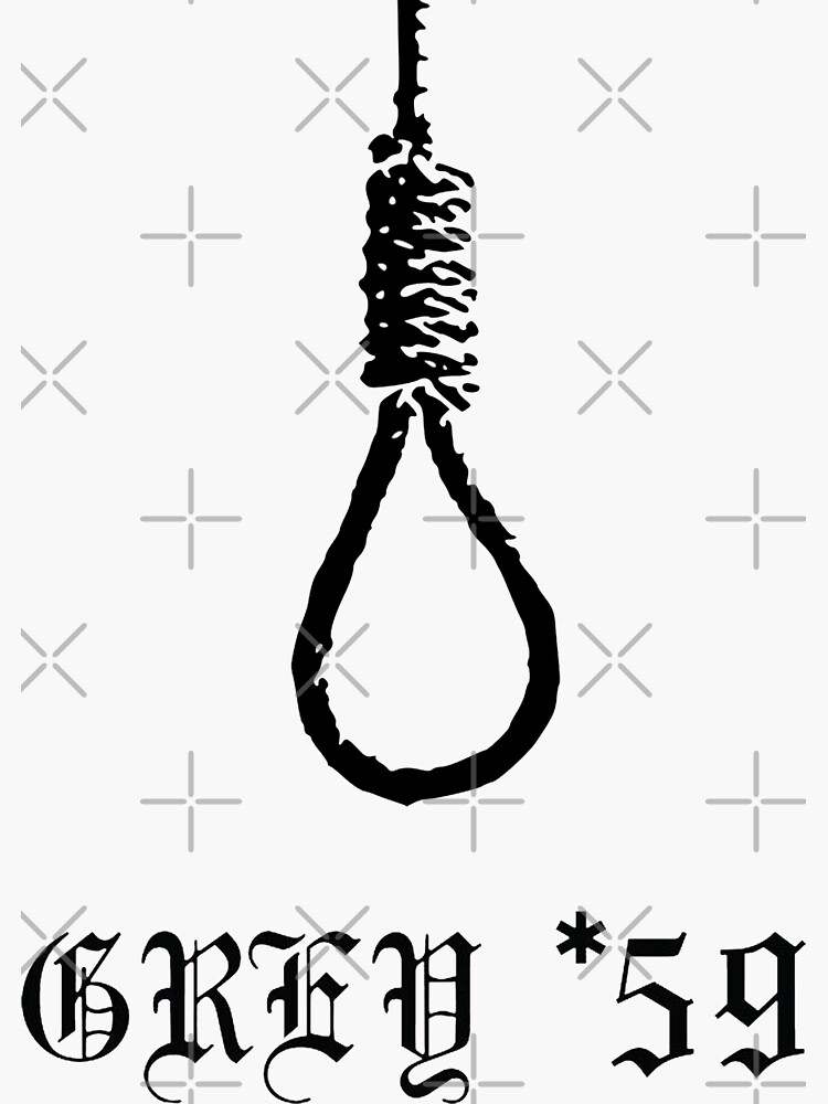 Suicide Boys Grey 59 Records Tattoo Sticker Perfect for Fans Durable Long Lasting