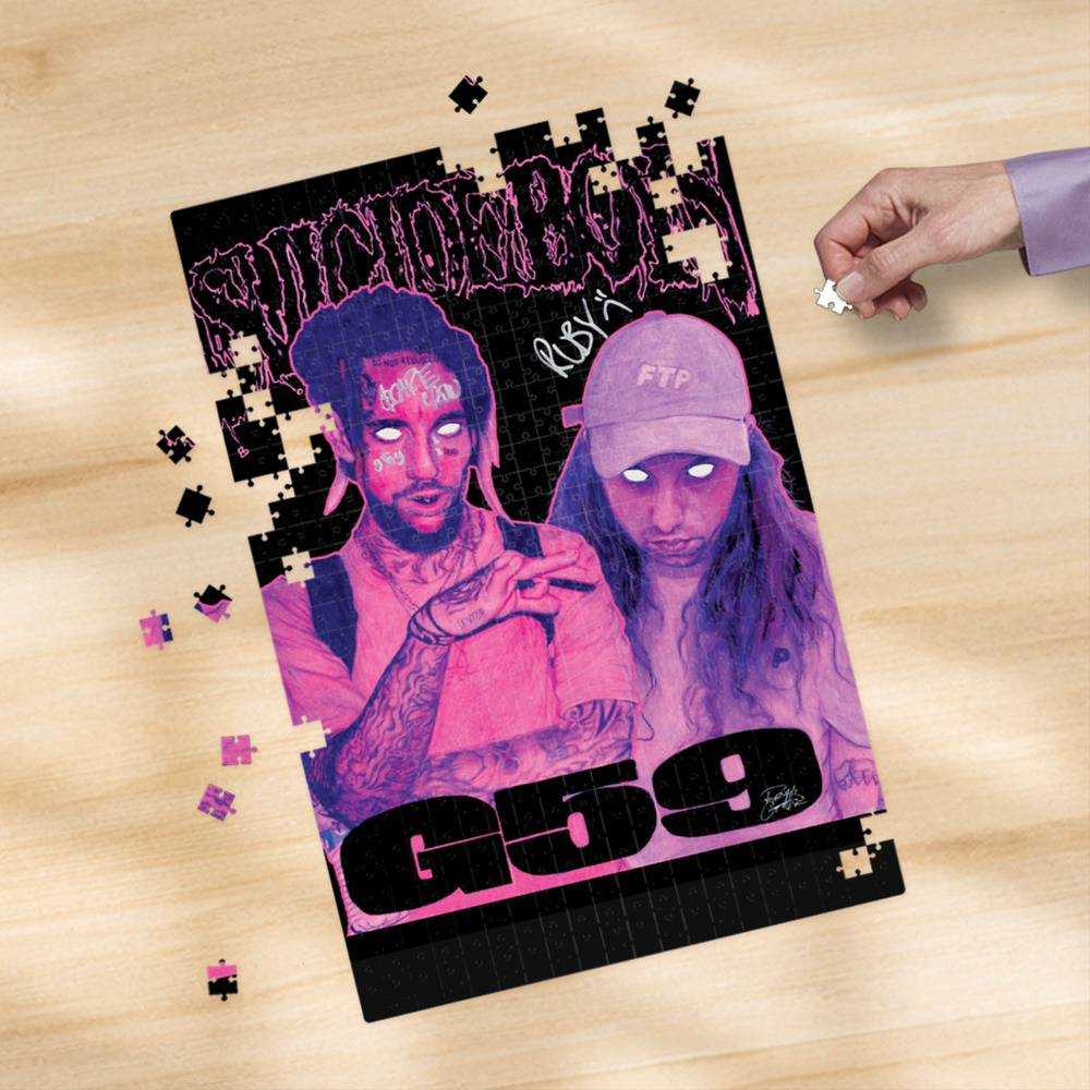 Suicide Boys Puzzle Suicideboys Signed Purple Haze Puzzle