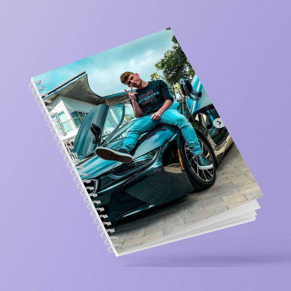 Caylus Spiral Bound Notebook Journal Diary Gift for Fans Adi Car Notebook