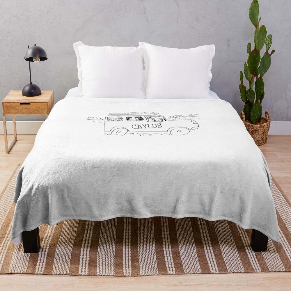 Caylus Cartoon Car Throw Blanket, Caylus Blanket