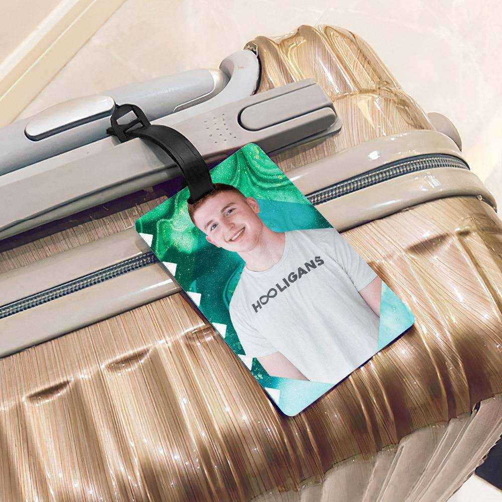 Caylus Luggage Tag Classic Celebrity Luggage Tag Scary Pictures by Caylus Luggage Tag