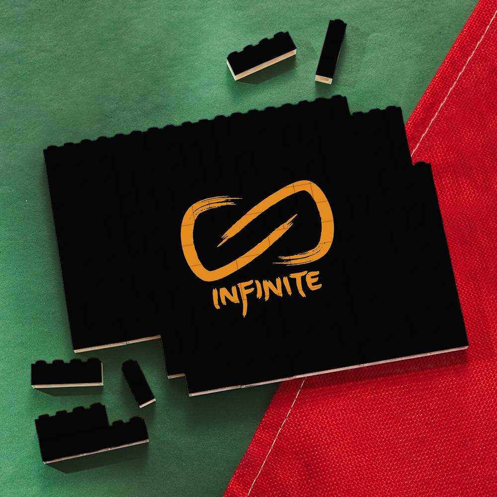 Caylus Merch Building Blocks Gift for Fans Infinite Logo Building Blocks