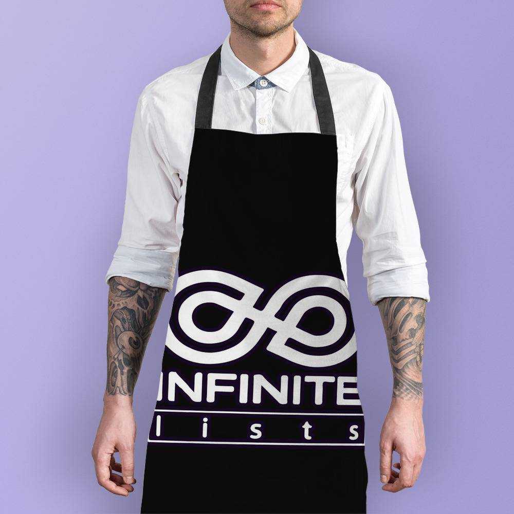Caylus Apron White Logo Apron