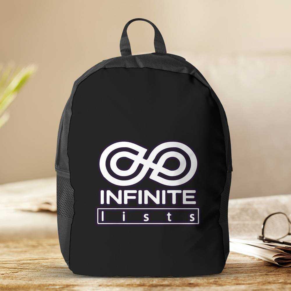Caylus Backpack White Logo Backpacks
