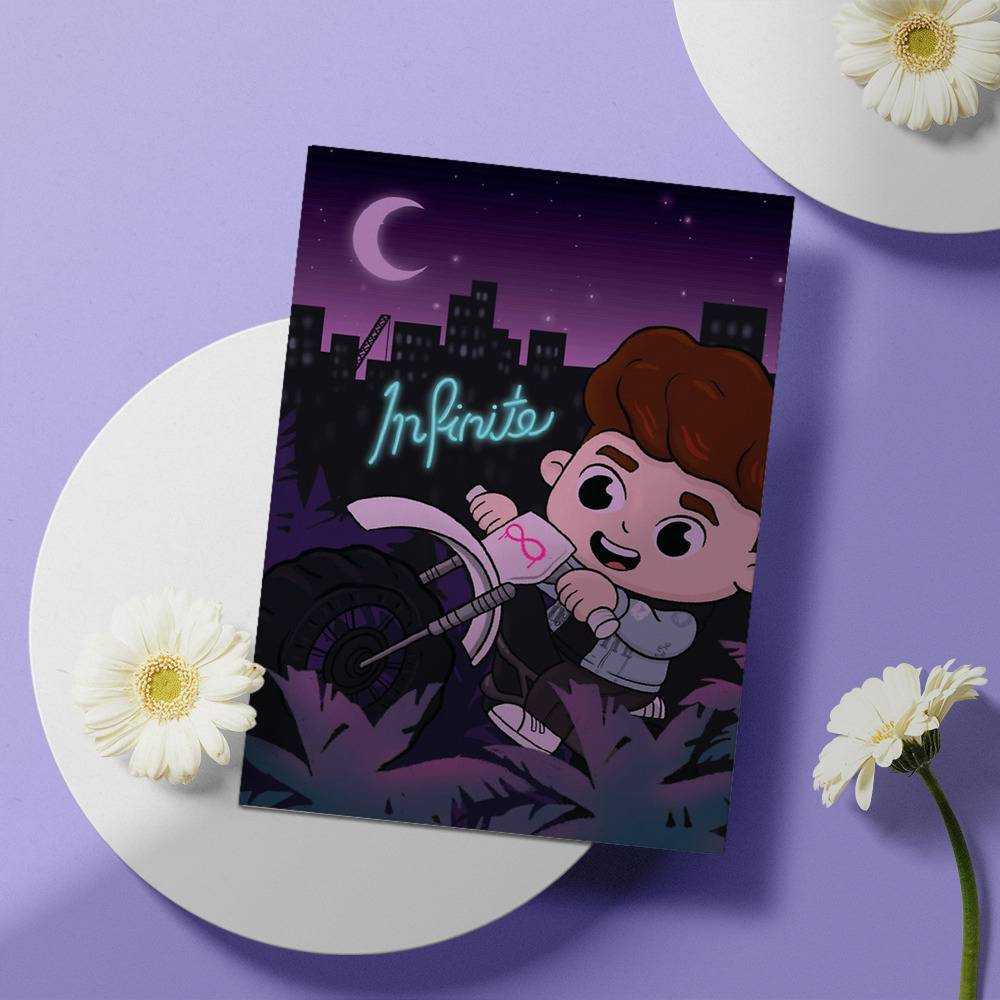Caylus Greeting Card Classic Celebrity Greeting Card Infinite Art by Caylus Greeting Card