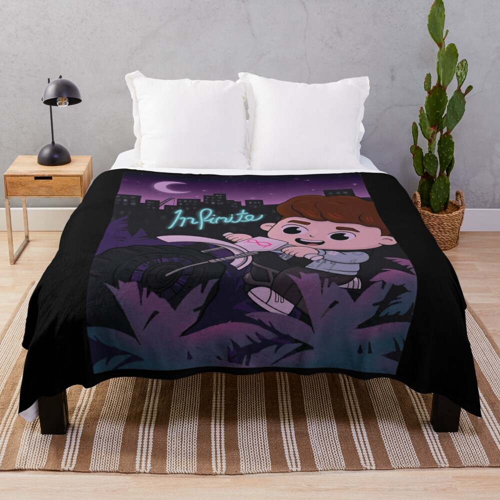 Caylus Cute Boy Throw Blanket, Caylus Blanket