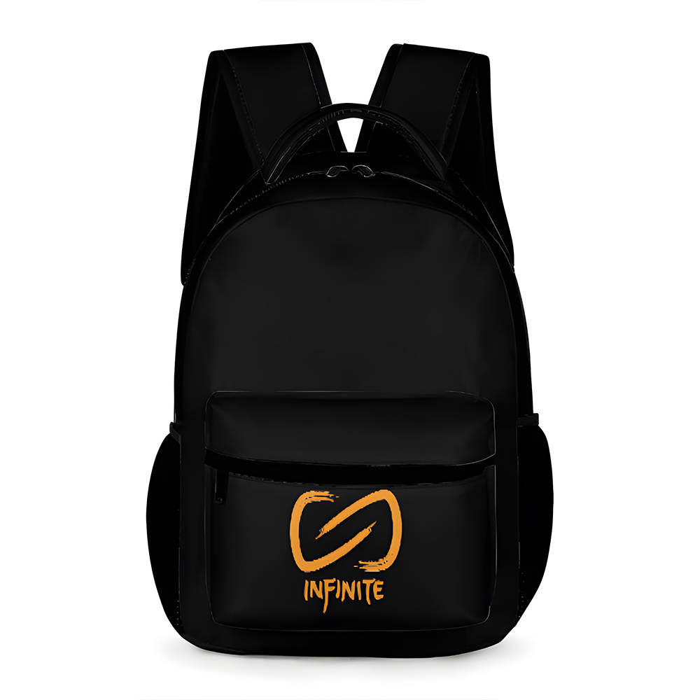 CAYLUS GAMING INFINITE Orange Logo Backpack, Caylus Backpacks