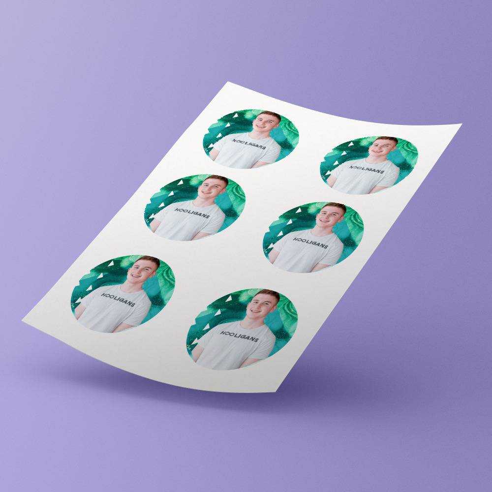 Caylus round stickers decorative stickers gift for fans Scary Pictures