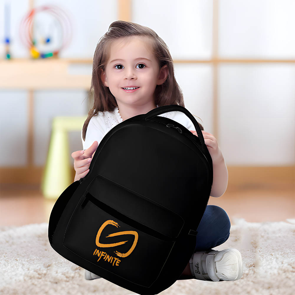 CAYLUS GAMING INFINITE Orange Logo Backpack, Caylus Backpacks