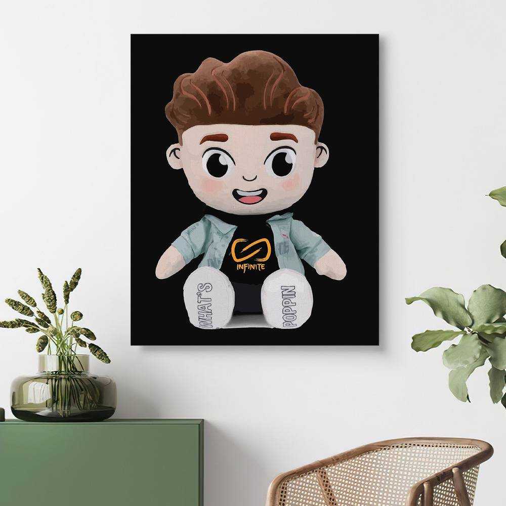 Caylus Canvas Classic Celebrity Canvas What Poppin by Caylus Canvas