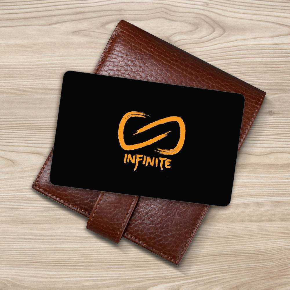Caylus Wallet Insert Card Classic Celebrity Wallet Insert Card Infinite Logo by Caylus Wallet Insert Card