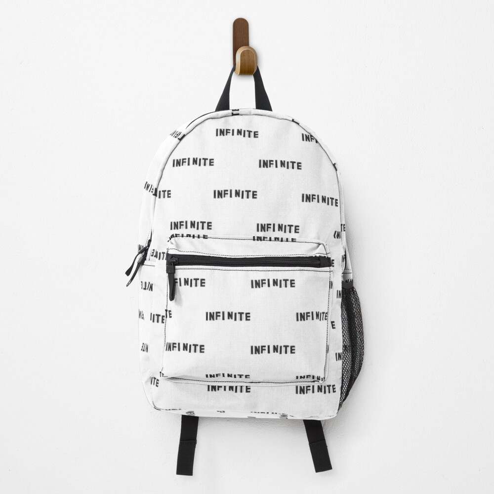 Caylus Merch Infinite Black Logo Backpack, Caylus Backpacks