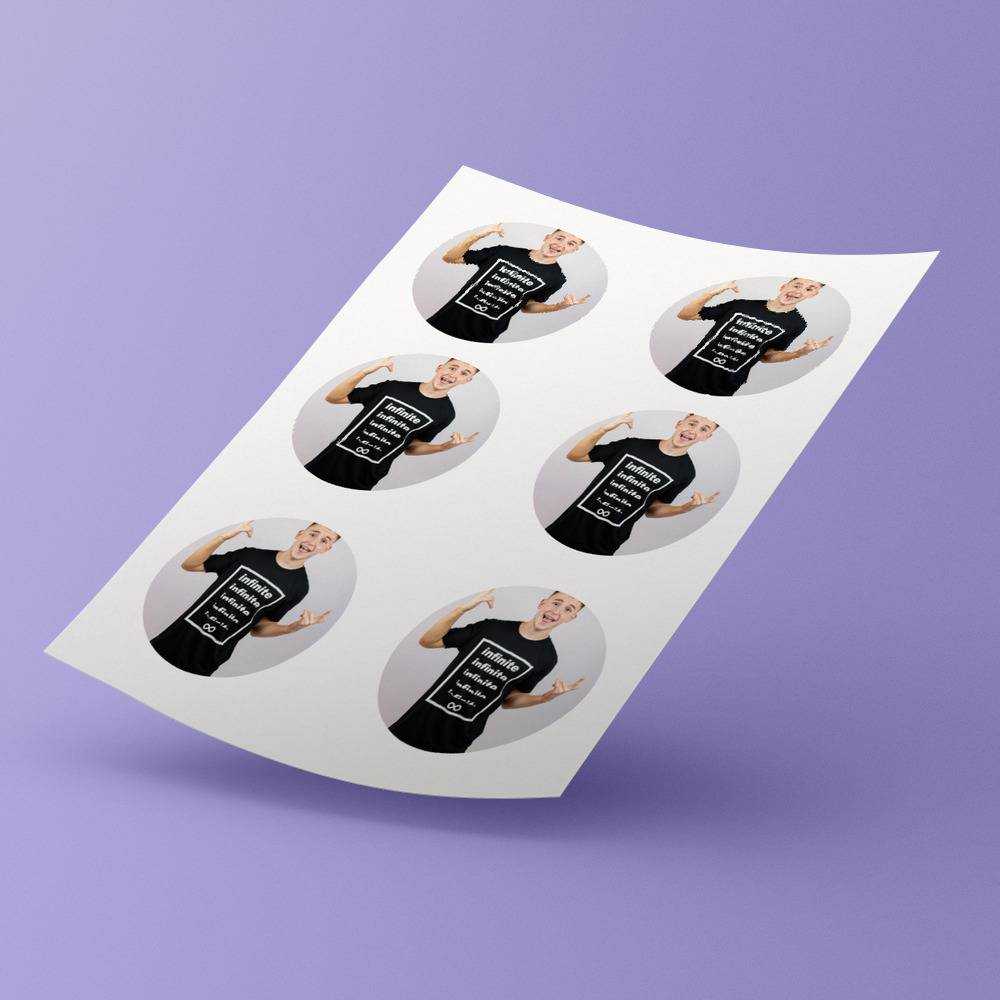 Caylus round stickers decorative stickers gift for fans 2018