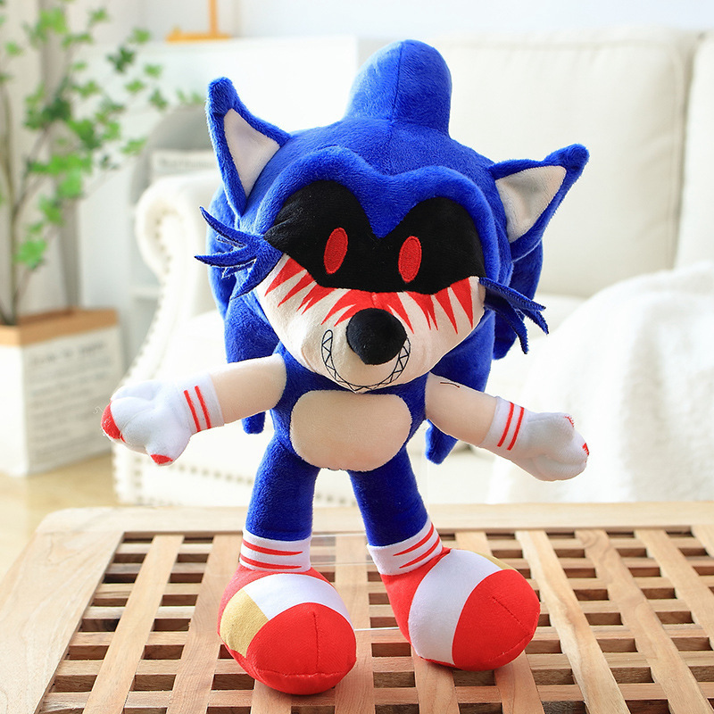  14.6 (37cm) Sonic Exe Plush Blood, 2 Evil Sonic Plush Toys  Exe and Sonic Blood and Christmas Hat Plush Doll for Fan (2 pcs) : Toys &  Games