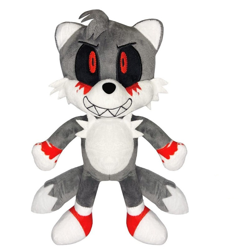 14.6 inch Blood Sonic.exe Plush Toy Dark Sonic.exe Stuffed Animal