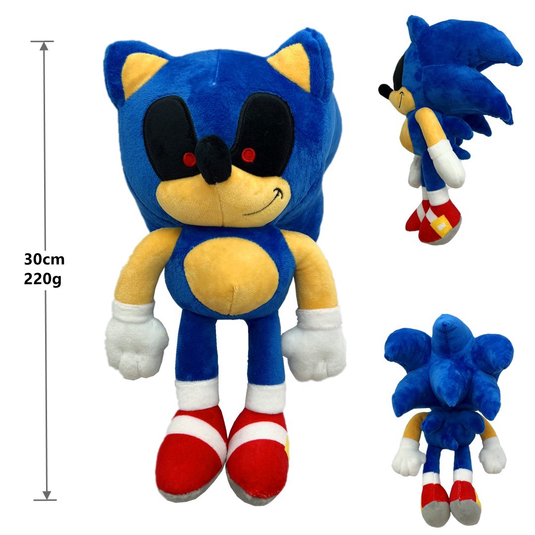  14.6 (37cm) Sonic Exe Plush Blood, 2 Evil Sonic Plush Toys  Exe and Sonic Blood and Christmas Hat Plush Doll for Fan (2 pcs) : Toys &  Games