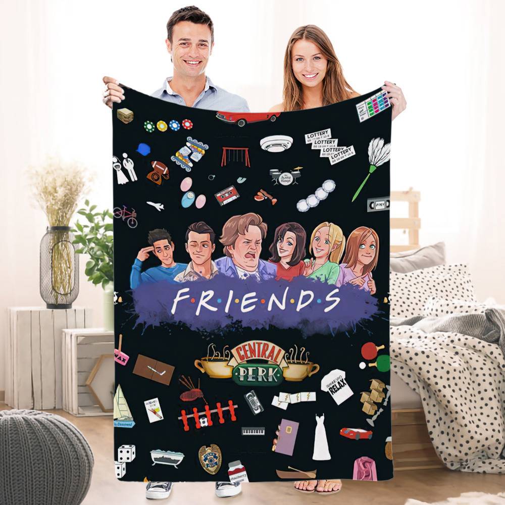 LOVINSUNSHINE Friends Tv Show Sherpa Blanket The Office Gifts for Women Tv  Show Blankets Friends Tv Show Blanket Friends Tv Show Merchandise Blanket