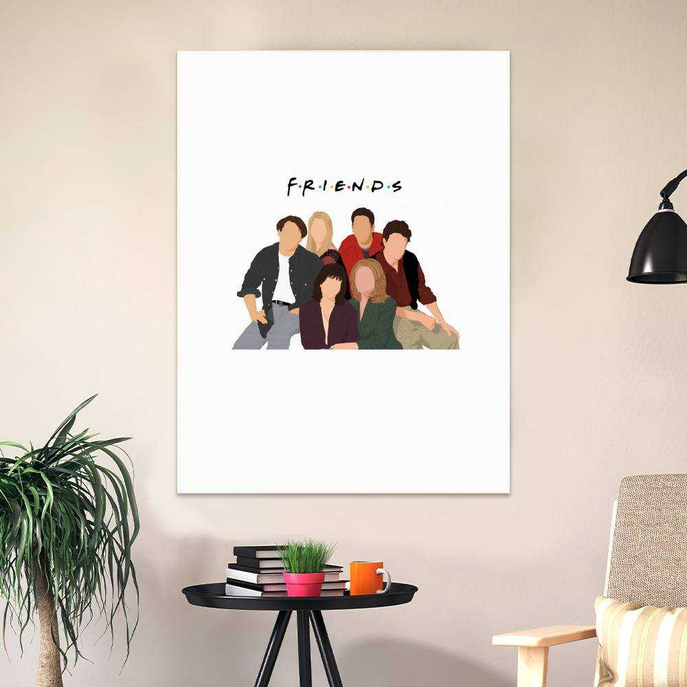 Poster FRIENDS - cast, Wall Art, Gifts & Merchandise