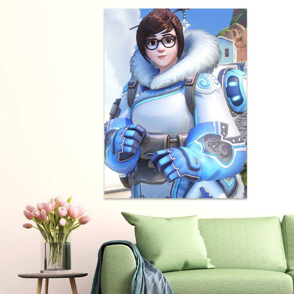 Poster, Quadro Overwatch - Tracer em