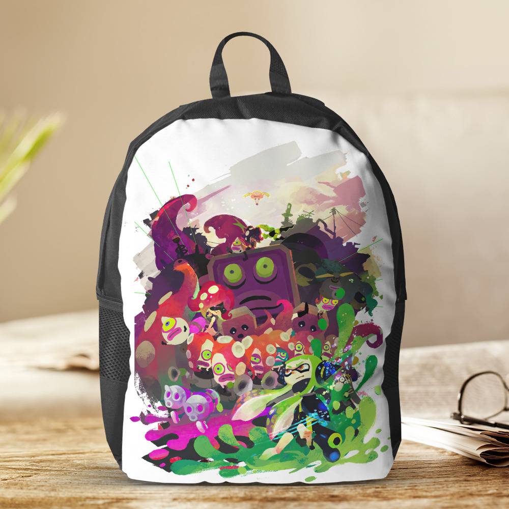 Splatoon backpack cheap