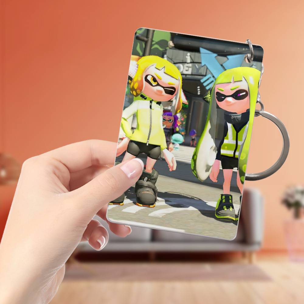 Splatoon keychains hot sale