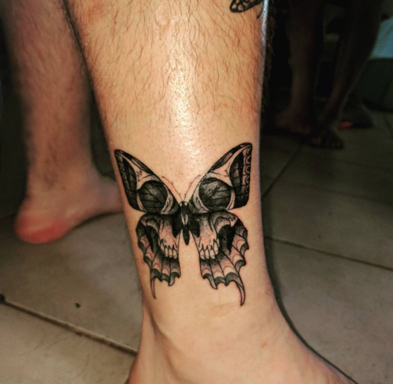 Butterfly Tattoo Men