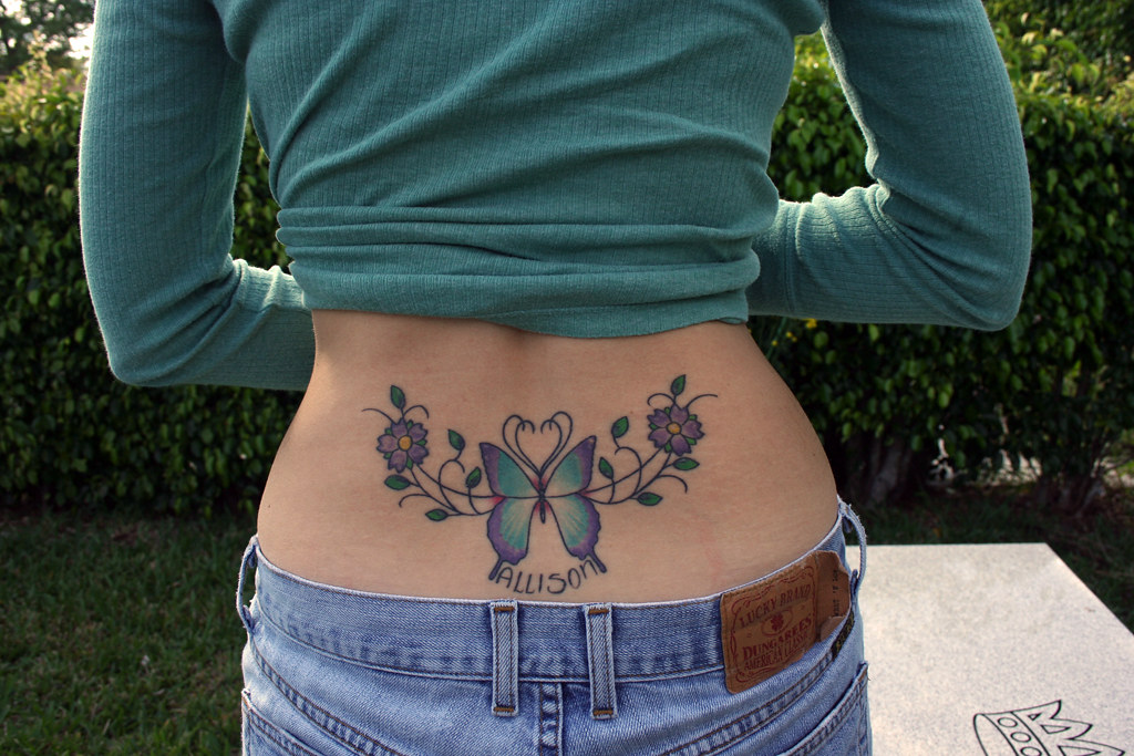 Butterfly Back Tattoo