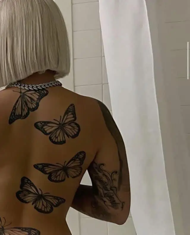 Butterfly Back Tattoo