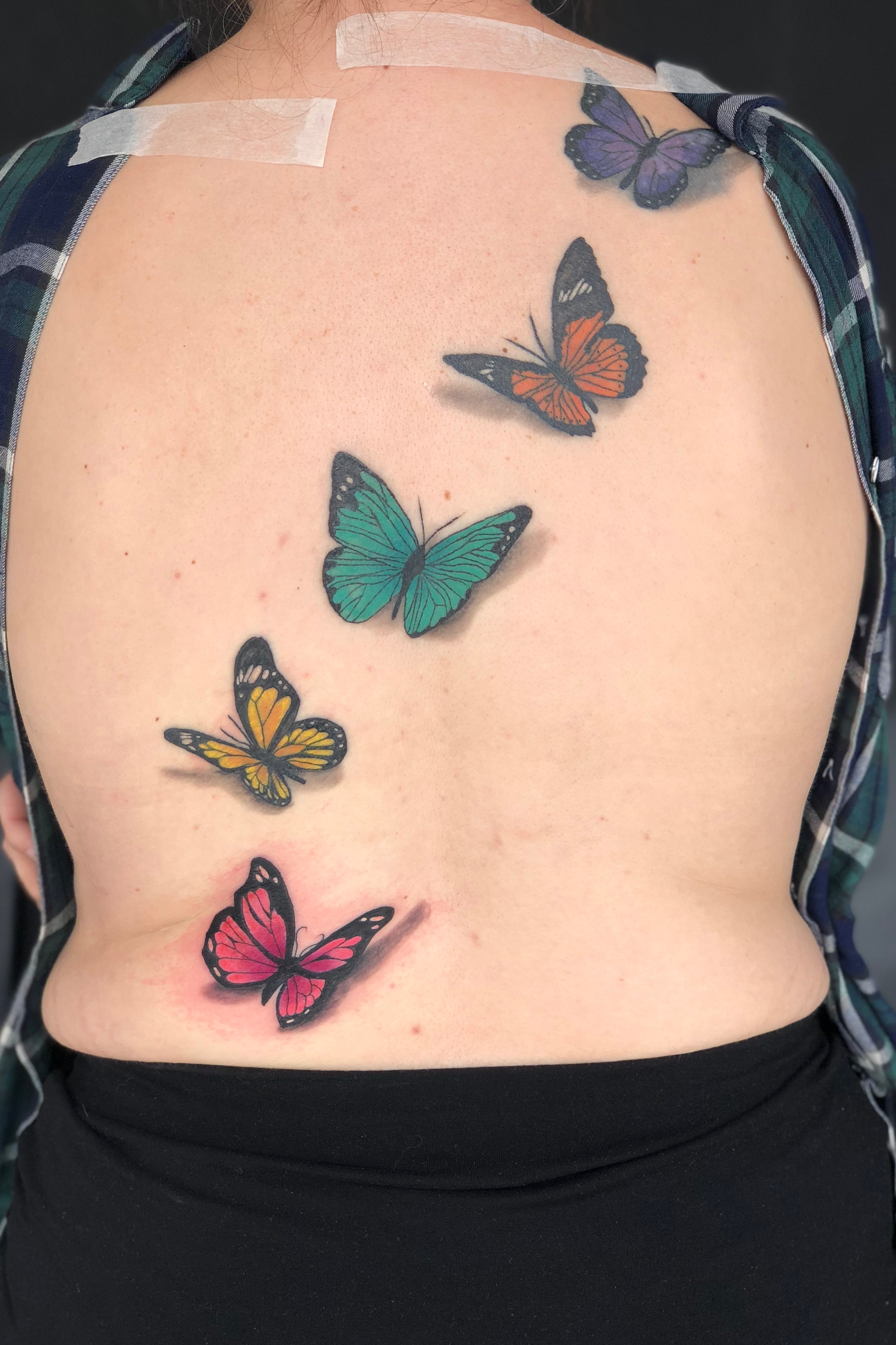 Butterfly Back Tattoo