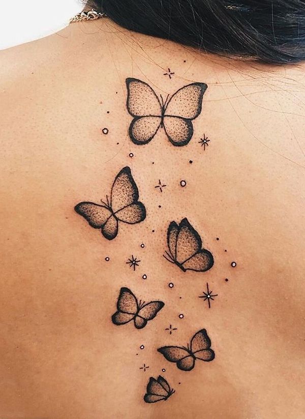 Butterfly Tattoo For Girls