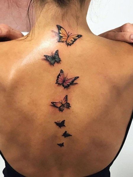 Butterfly Back Tattoo