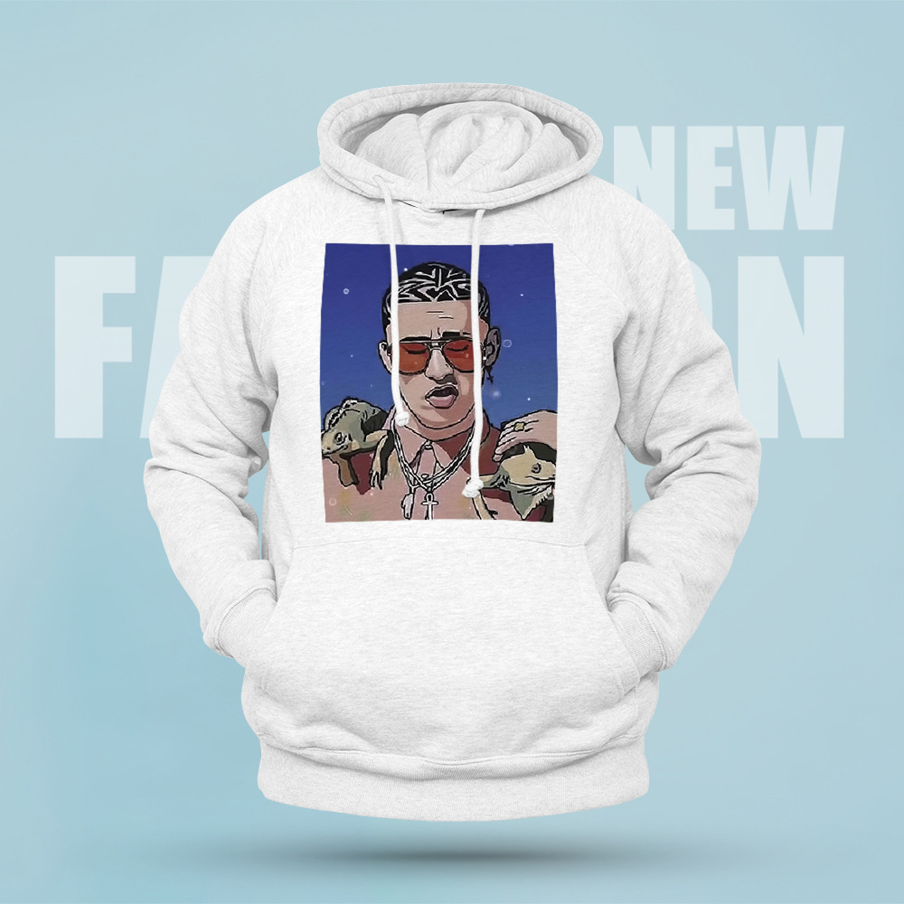 Bad Bunny Third Eye Hoodie Bad Bunny Merch Bad Bunny 