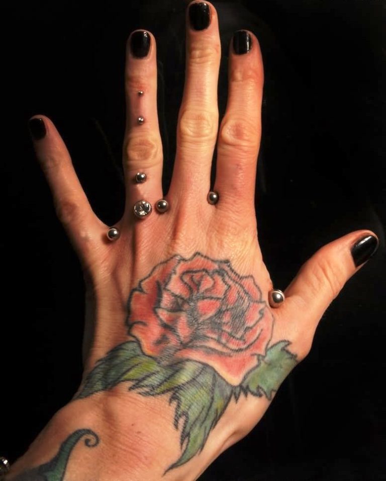 Tattoo For Girls On Hand