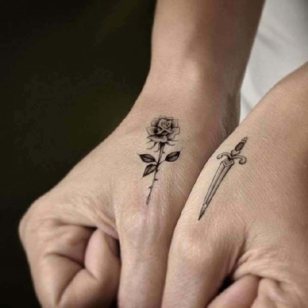 Rose Hand Tattoo, Small Rose Tattoo On Hand