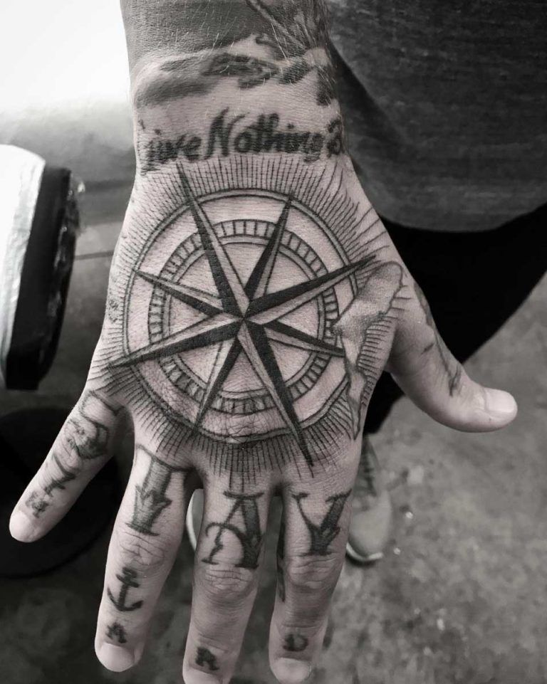 Hand Tattoos For Men, Full Hand Tattoo For Men