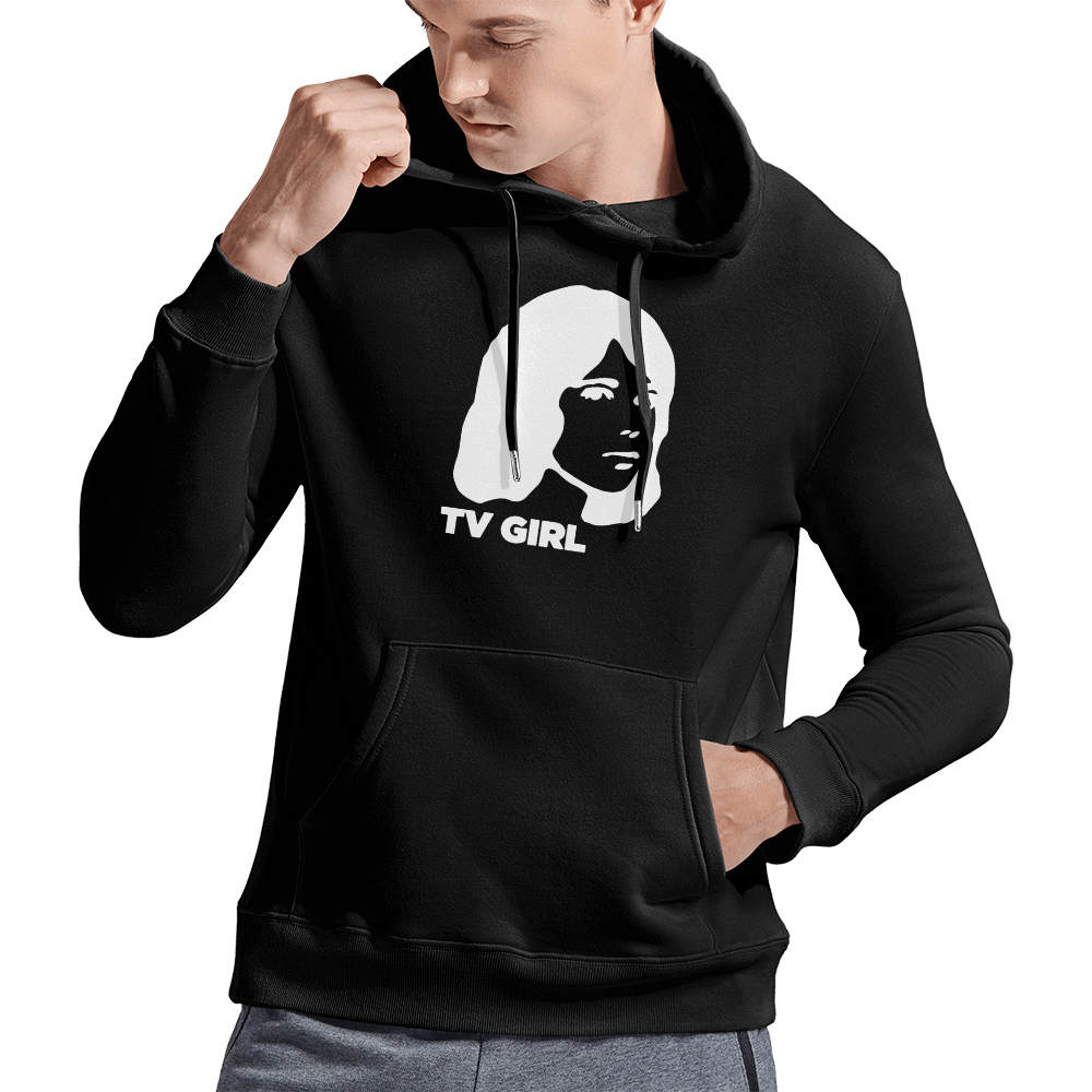 Girls black best sale pullover hoodie