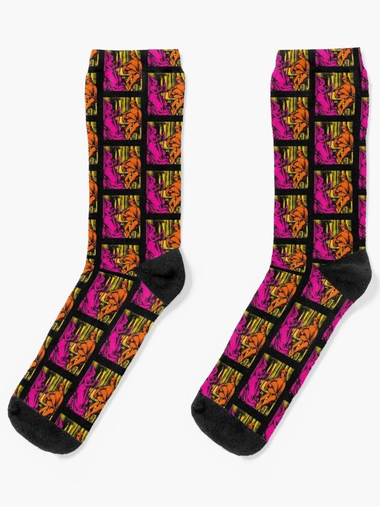 TV GIRL Summer's Over Socks, TV Girl Socks, TV Girl Chausette