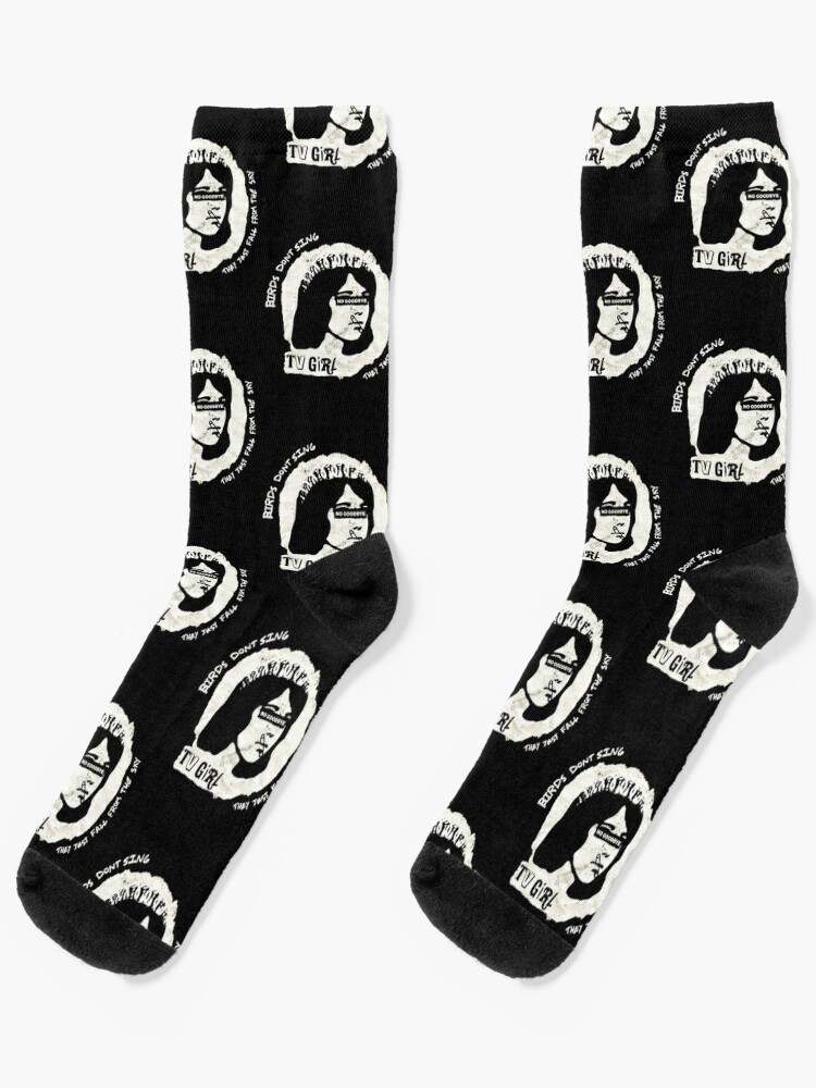 Tv Girl No Goodbye Socks, TV Girl Socks, TV Girl Chausette