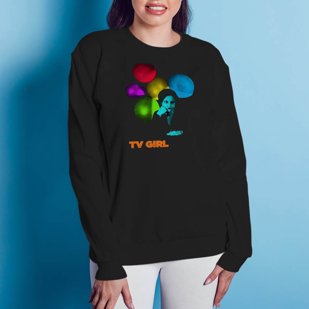 Punk Tv Girl Sweatshirt, Tv Girl Sweatshirt, Tv Girl Sweatshirts