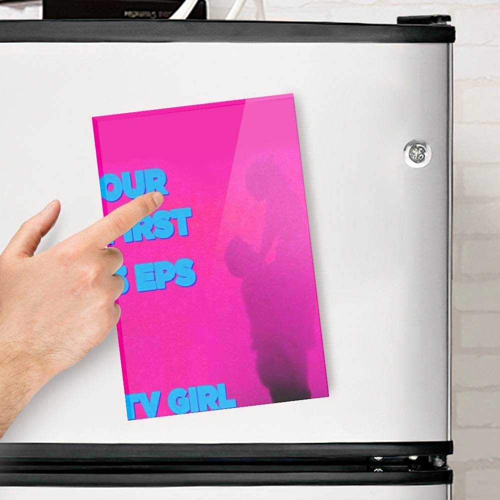 TV Girl Fridge Magnet Our First 3 EPs Fridge Magnet