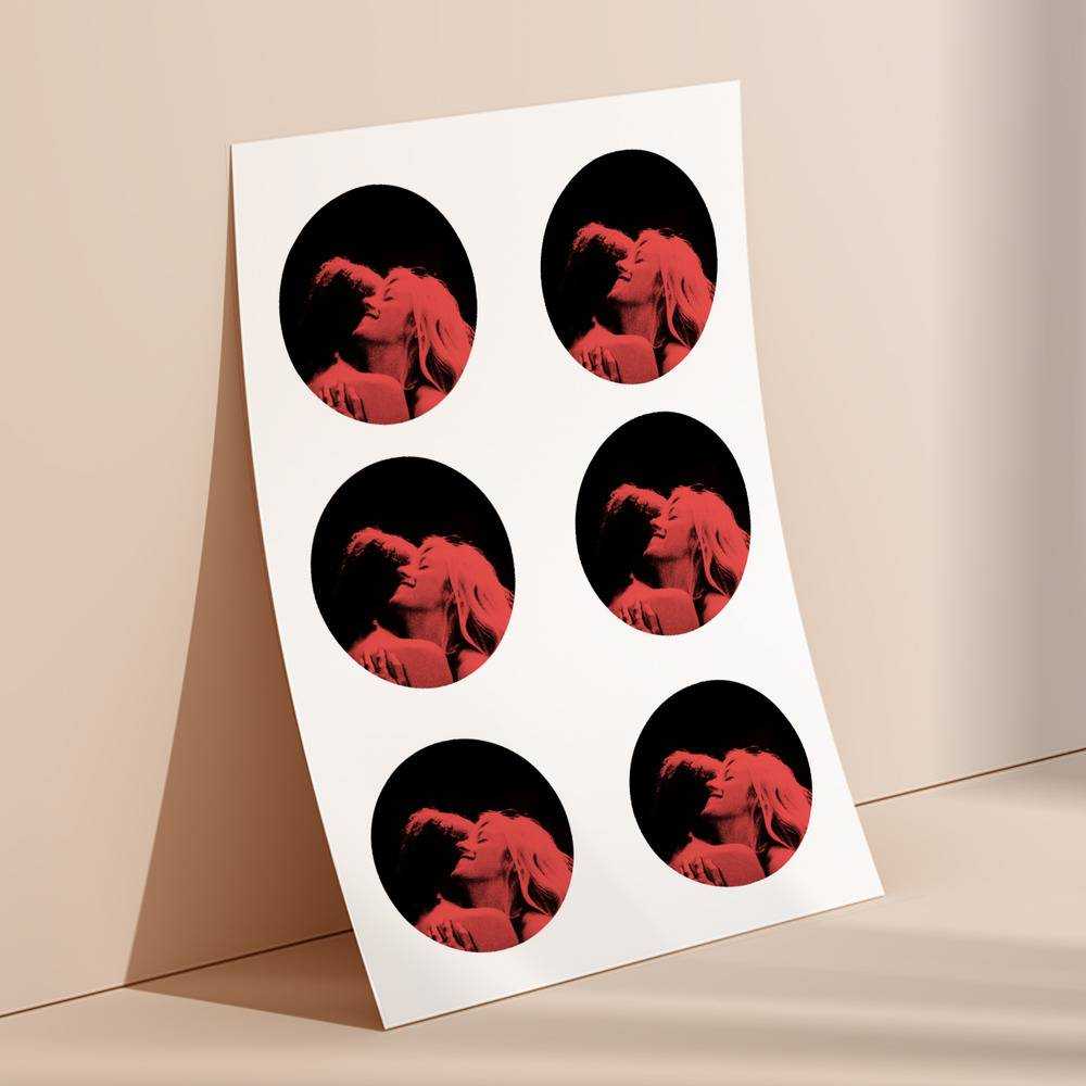 TV Girl round stickers decorative stickers gift for fans French Exit