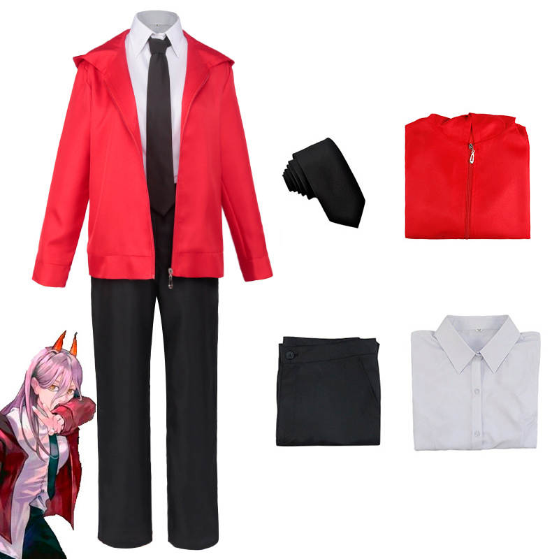 Denji Cosplay Costume Chainsaw man, High Quality Costume