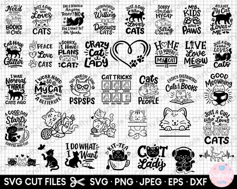 cat svg bundle for cricut shirt cat png bundle shirt designs free cat lover svg cat owner svg#1