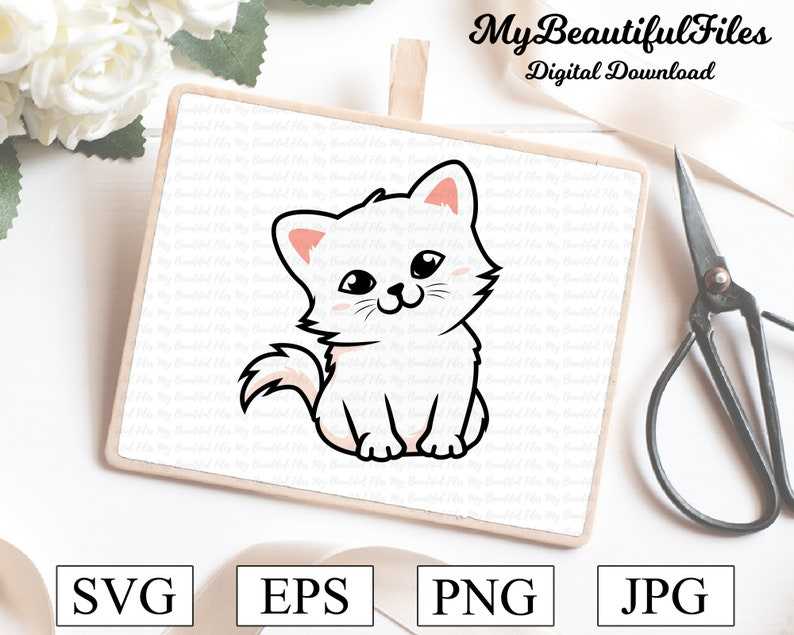 Cute Cat SVG#1
