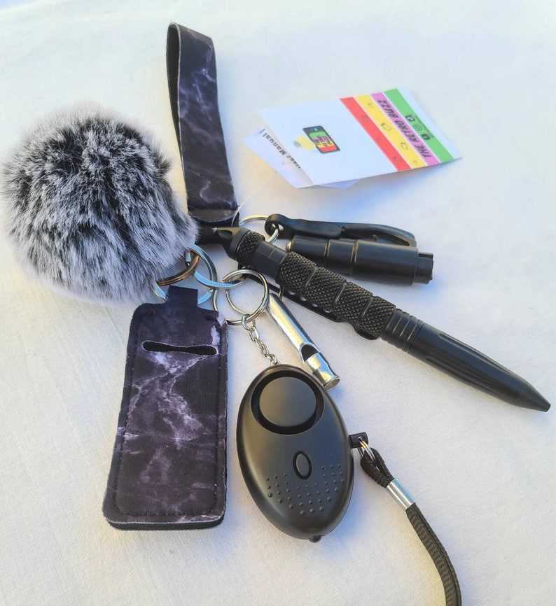 Self Defense Keychain Travel Size Keychain Security Protection Keychain