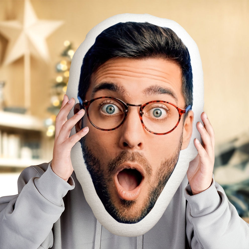 Face Pillow Minime Pillow, Custom Face Pillow, Personalized Photo