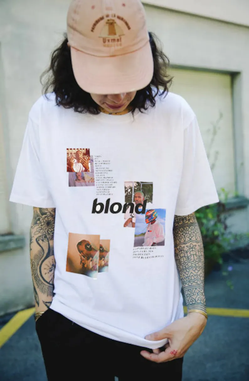 Frank Ocean Blond Orange SHIRT NEW – Hi-Voltage Records