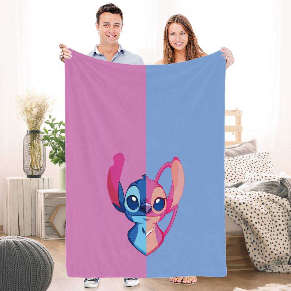 Lilo and best sale stitch baby blanket